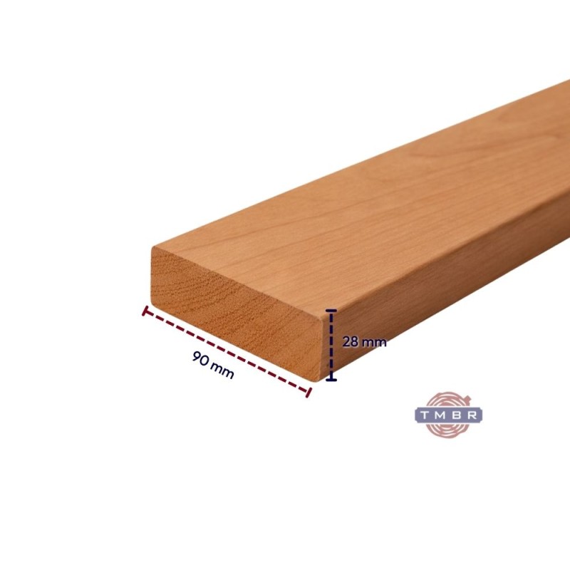 Pirties gultas SHP, Juodalksnis 28x90