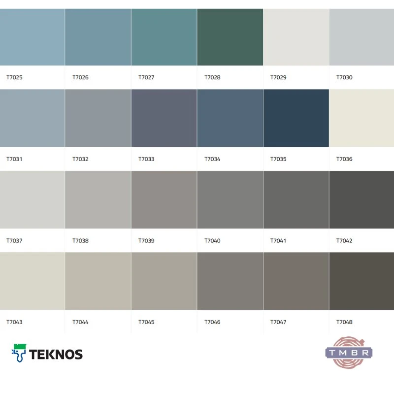 Medienos dažai Nordica Classic TEKNOS 2,7 L