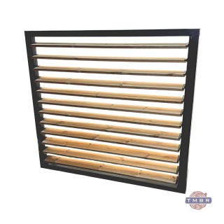 Lauko medinių žaliuzių mechanizmas, 109 cm